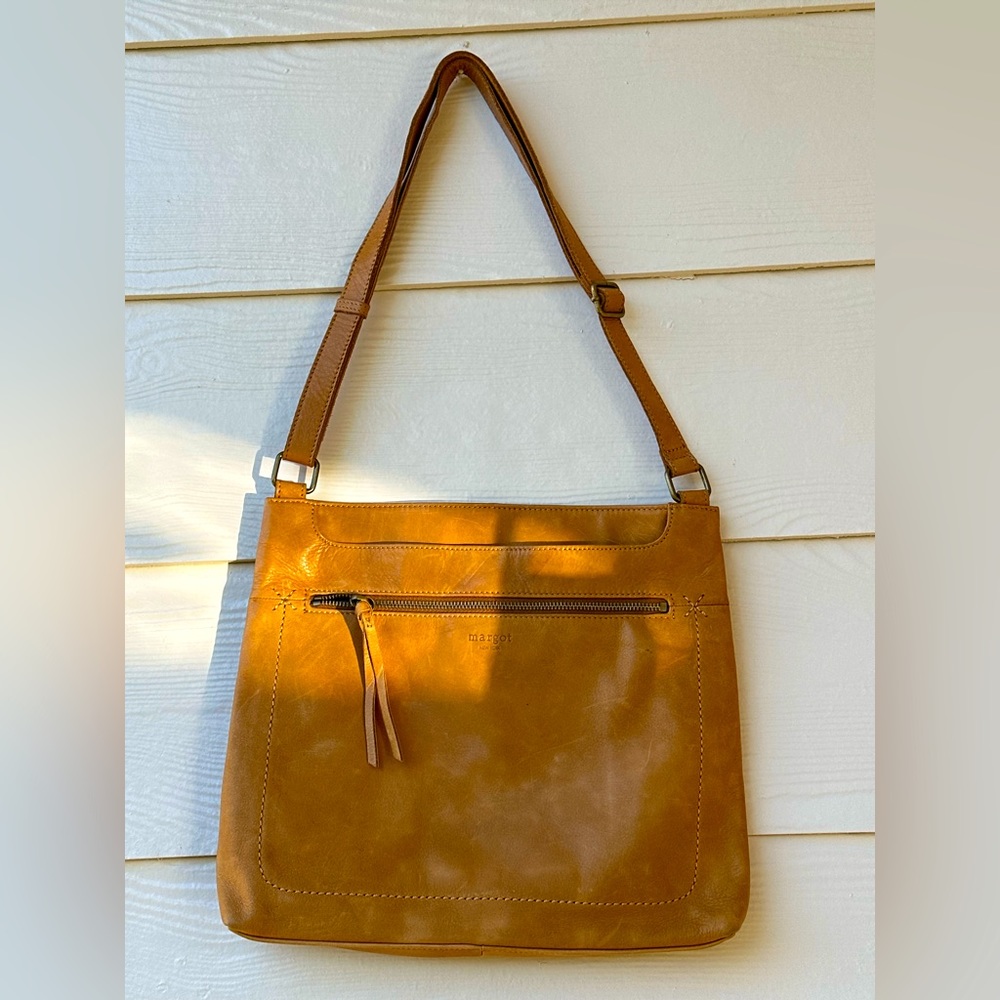 Margot cross body buttery soft leather bag /purse